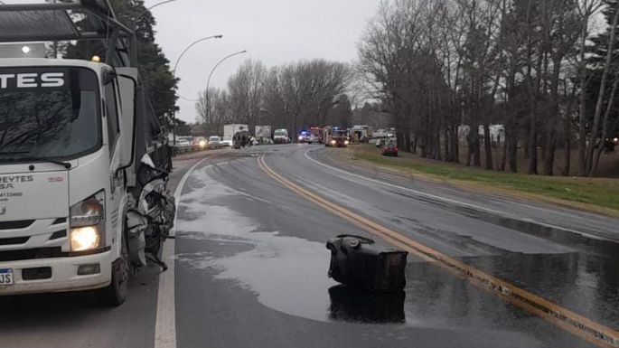 Grave accidente en el acceso sur a General Deheza