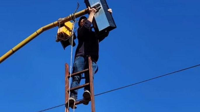 Colocaron nuevos semáforos