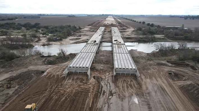 Circunvalación de Villa María, avance del 50 por ciento