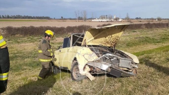 Lo pararon en un control y embistió a un gendarme