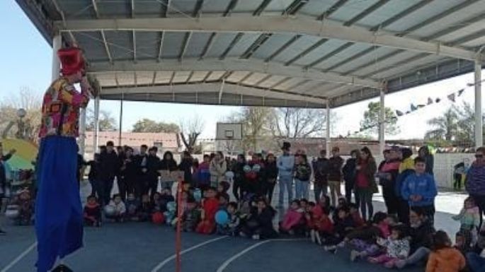 Festejaron el Día de la Niñez en el polideportivo de barrio San Martín