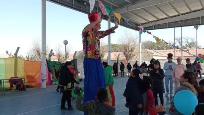 Festejaron el Día de la Niñez en el polideportivo de barrio San Martín