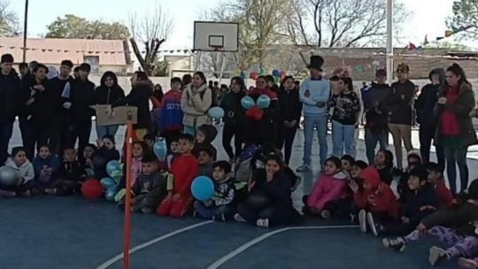 Festejaron el Día de la Niñez en el polideportivo de barrio San Martín