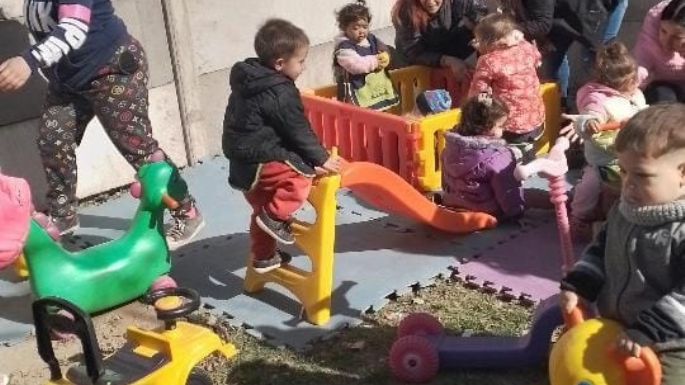 Festejaron el Día de la Niñez en el polideportivo de barrio San Martín