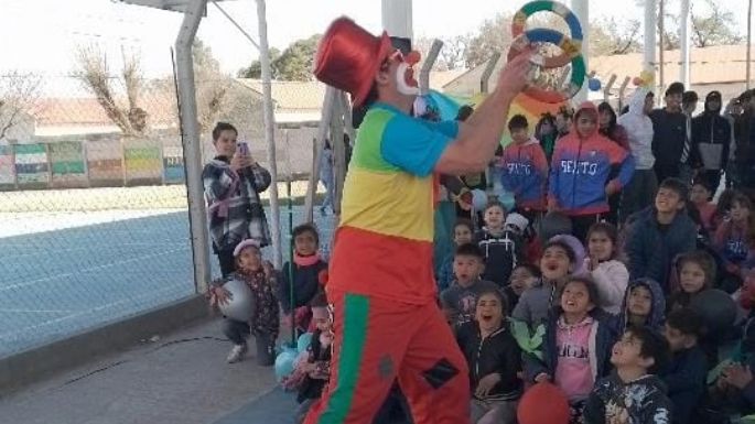 Festejaron el Día de la Niñez en el polideportivo de barrio San Martín