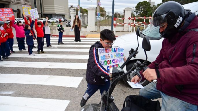 Alumnos de la escuela Bianco concientizaron sobre conducta vial
