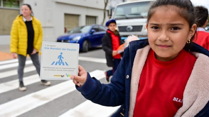 Alumnos de la escuela Bianco concientizaron sobre conducta vial