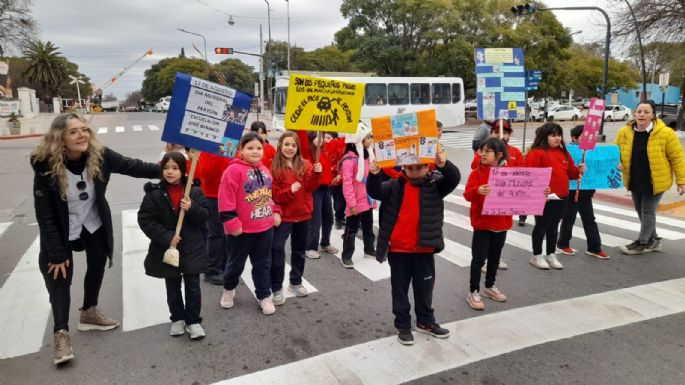 Alumnos de la escuela Bianco concientizaron sobre conducta vial