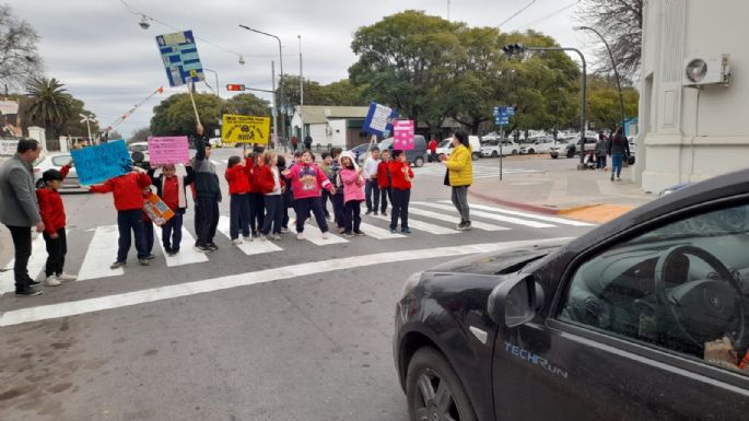 Alumnos de la escuela Bianco concientizaron sobre conducta vial