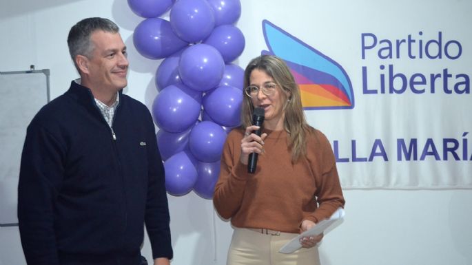 Julieta Ceballos lanzó la campaña del Partido Libertario