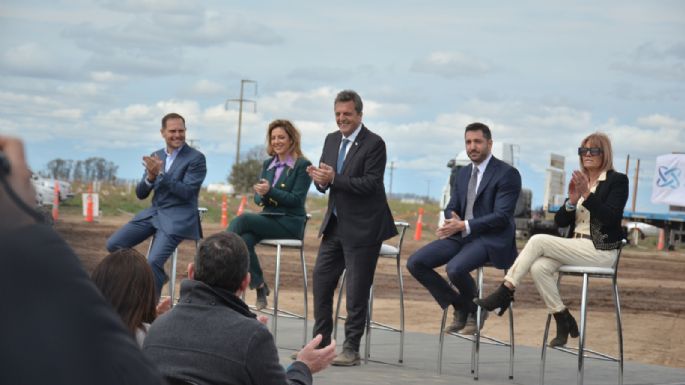 Massa: "Con esta obra dejamos de importar gas y empezamos a aprovechar nuestros propios recursos"