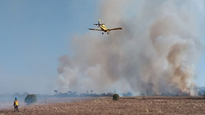 Bomberos combaten varios incendios forestales en Córdoba