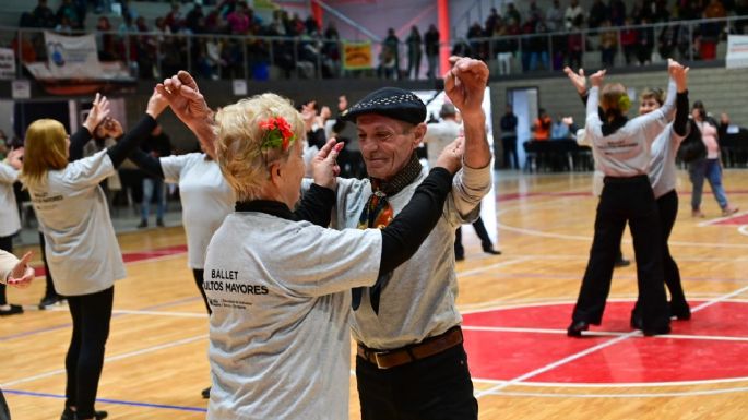 Con más de 30 delegaciones y mil integrantes se celebraron unas nuevas Olimpíadas del Adulto Mayor