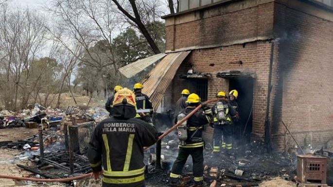 Sofocaron un incendio en Las Playas