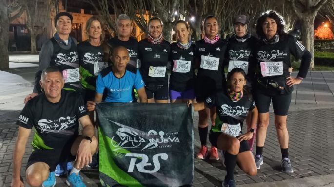 Atletas villanovenses participaron en la media maratón 21K Buenos Aires