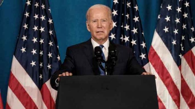 “Nuestro país nunca ha cumplido del todo las promesas”, lamentó Biden