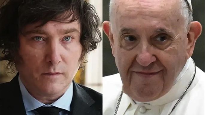 Repudian los insultos de Milei al Papa
