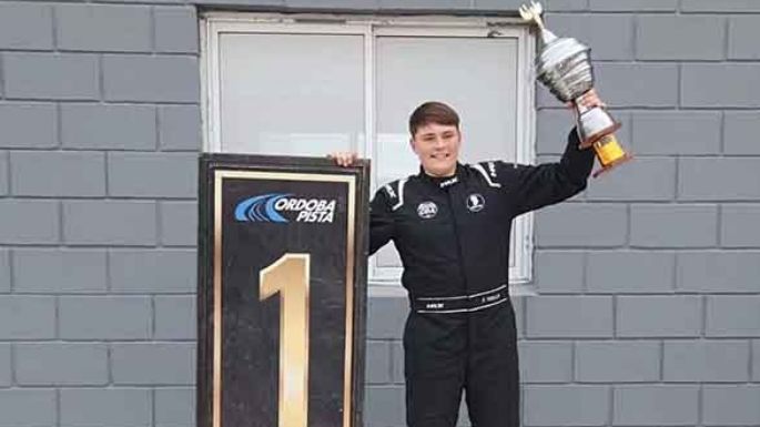 Felipe Tibaldi logró su primer triunfo