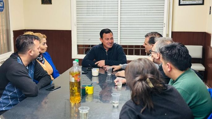 Capitani se reunió con los integrantes del Baby Fútbol