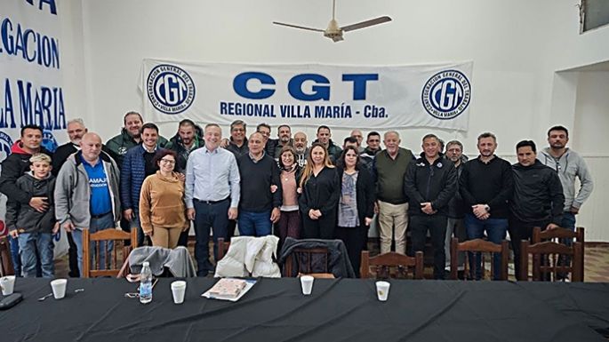 Apoyo de la CGT para Accastello