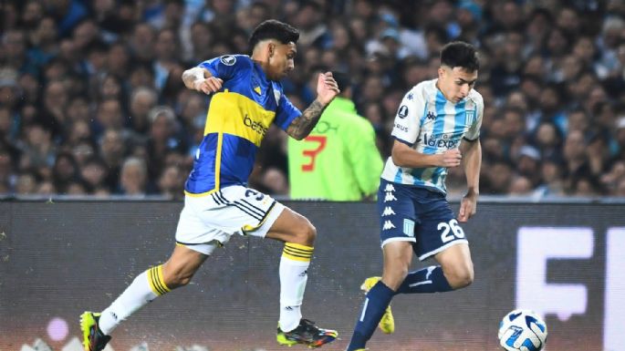 Racing y Boca empatan 0 a 0 al cabo del primer tiempo