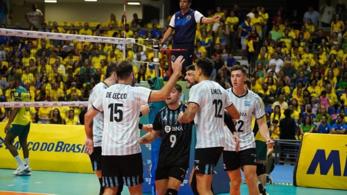 Argentina campeón Sudamericano de vóleibol masculino