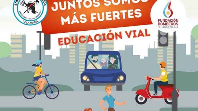 Bomberos capacitan a estudiantes