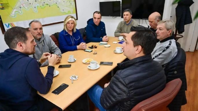 Gill se reunió con dirigentes locales para abordar la agenda de la ciudad