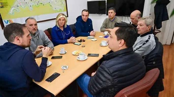 Gill se reunió con todos los precandidatos a intendente, menos Eduardo Accastello
