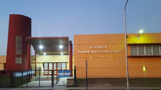Renovaron el sistema de iluminación de la escuela Padre Hugo Salvato