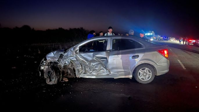 Un hombre falleció tras un fuerte choque entre dos automóviles