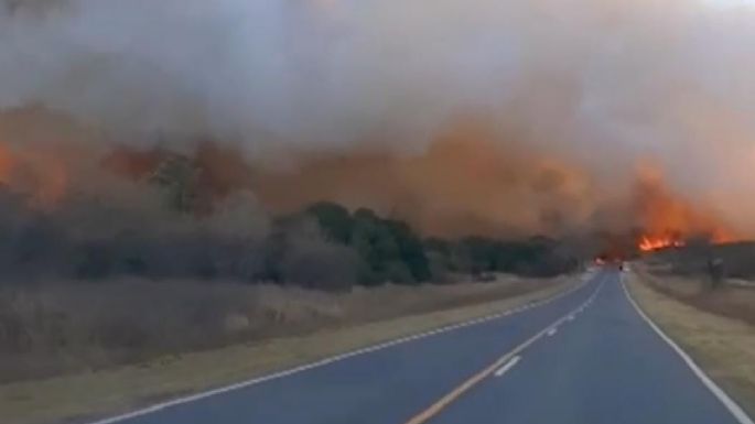 Se encuentran activos dos incendios forestales en la provincia