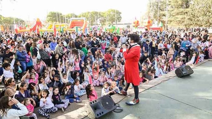 Festejaron el Día de la Niñez