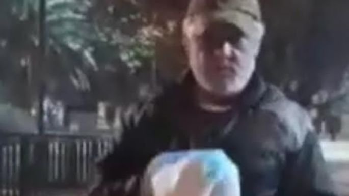 El exgendarme Berro, que no llega a lechuga