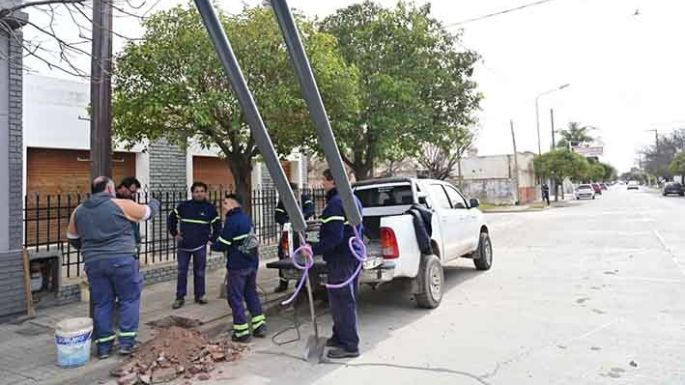 Con ciclovía y luces, terminan  el Parque