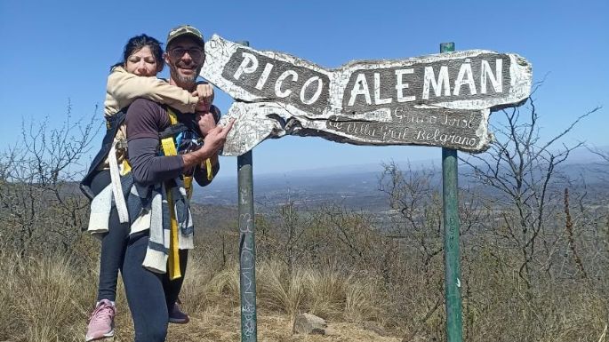 Con la fuerza de los hermanos, Jesús y Vane pudieron subir a dos cerros más