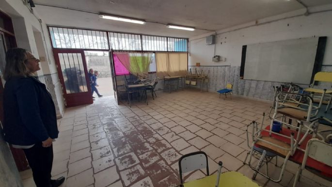 Denuncian robos y destrozos en la escuela Arturo M. Bas