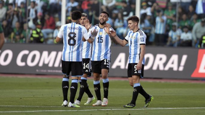 En la altura y sin Messi, Argentina goleó 3 a 0 a Bolivia