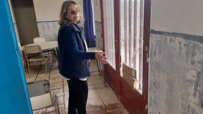 Fueron tres veces a la escuela... a robar