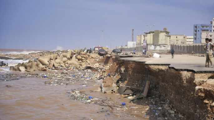 Más de 2.300 muertos y 5.000 desaparecidos por lluvias torrenciales en Libia