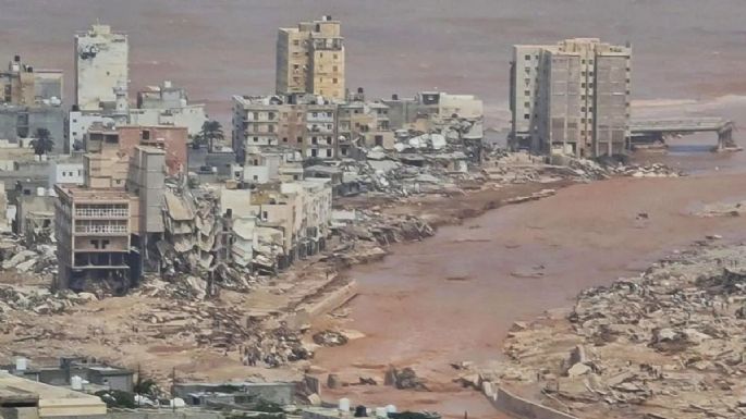 Más de 2.300 muertos y 5.000 desaparecidos por lluvias torrenciales en Libia