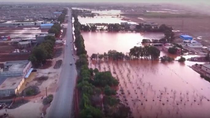 Más de 2.300 muertos y 5.000 desaparecidos por lluvias torrenciales en Libia