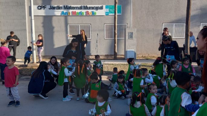 Quedó inaugurado el nuevo edificio del Jardín Ana María Solís