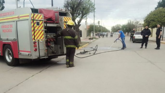 Mujeres lesionadas en Villa María y un ciclista fallecido en Tancacha