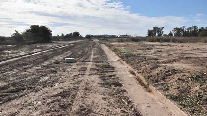 Con infraestructura, pero sin iniciarse las viviendas