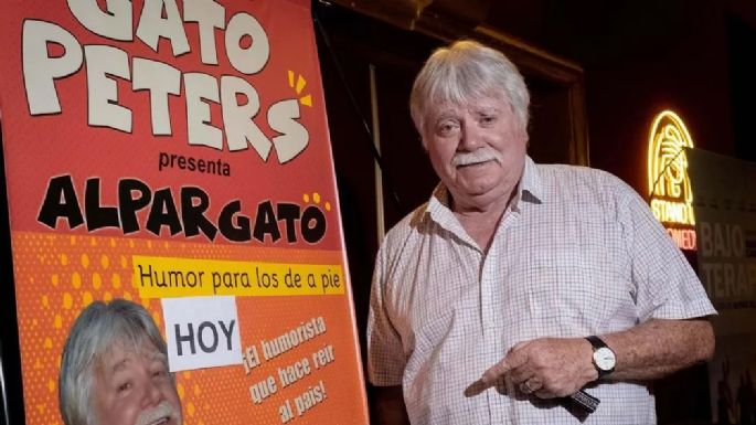 Murió el reconocido humorista "Gato" Peters