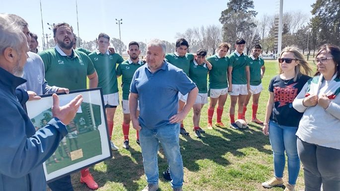 Sentido homenaje a Mingolo