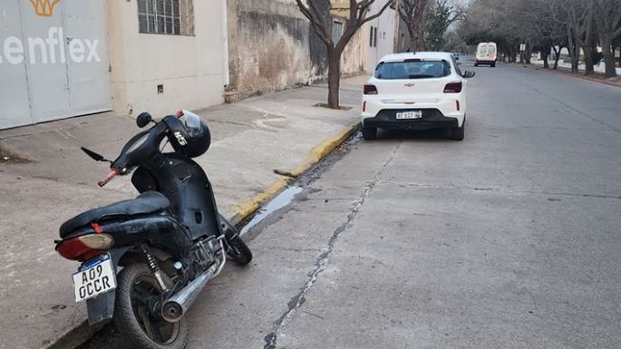 Siete heridos en tres choques y dos caídas