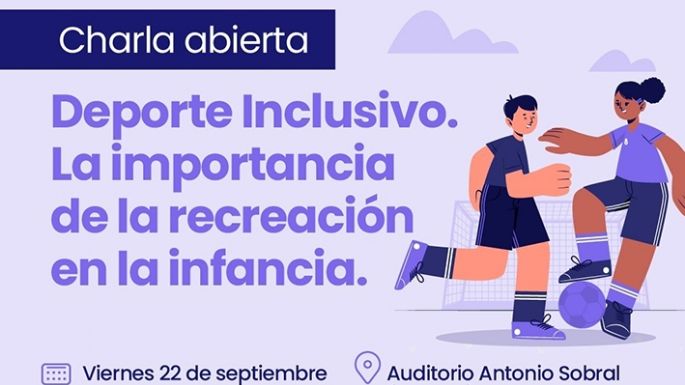 Charla abierta sobre deporte inclusivo