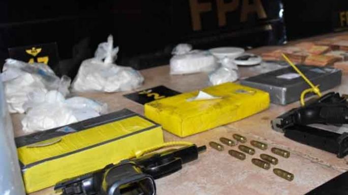 Cayó una megabanda con más de 40 mil dosis de droga